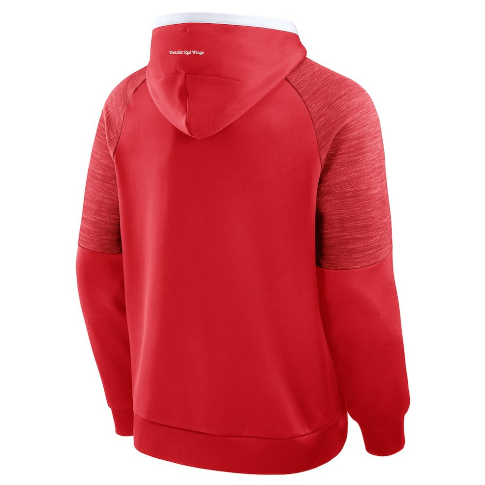 Detroit Red Wings Fanatics Goaltender Defender Pullover Hoodie - Red | US 202756675