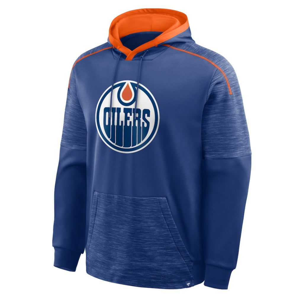 Edmonton Oilers Fanatics Goaltender Defender Pullover Hoodie - Royal | US 202756676