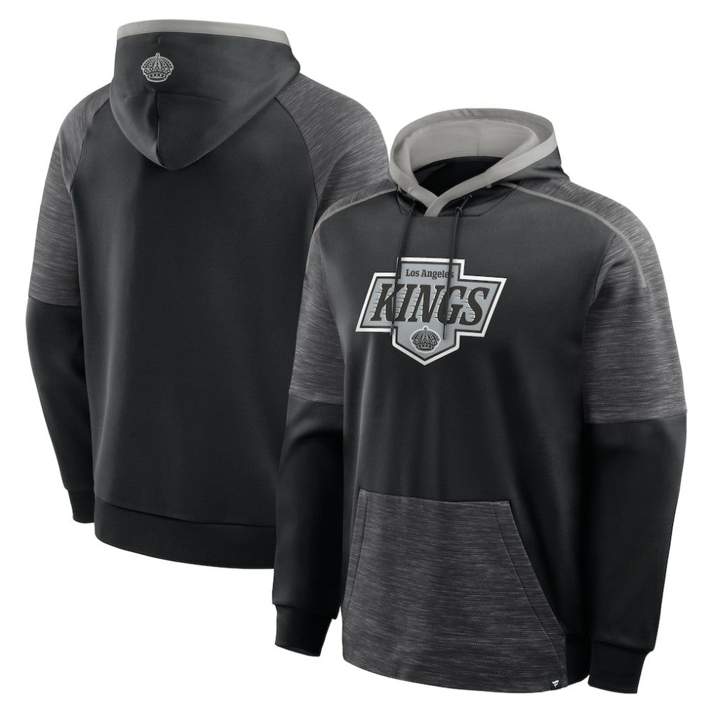 Los Angeles Kings Fanatics Goaltender Defender Pullover Hoodie - Black | US 202756678