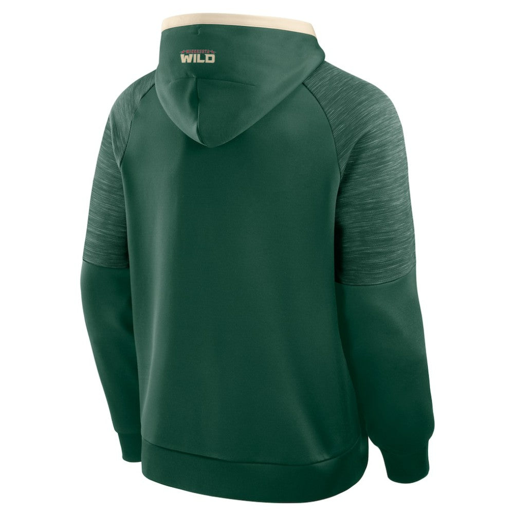 Minnesota Wild Fanatics Goaltender Defender Pullover Hoodie - Green | US 202756679