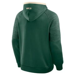 Minnesota Wild Fanatics Goaltender Defender Pullover Hoodie - Green | US 202756679