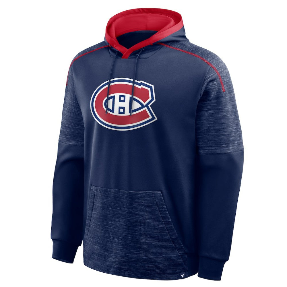 Montreal Canadiens Fanatics Goaltender Defender Pullover Hoodie - Navy | US 202756680