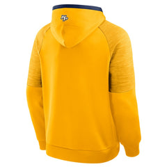 Nashville Predators Fanatics Goaltender Defender Pullover Hoodie - Gold | US 202756681