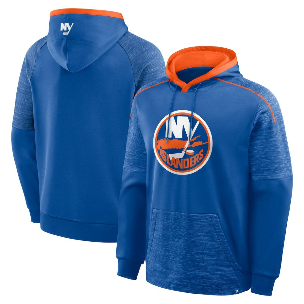 New York Islanders Fanatics Goaltender Defender Pullover Hoodie - Royal | US 202756683