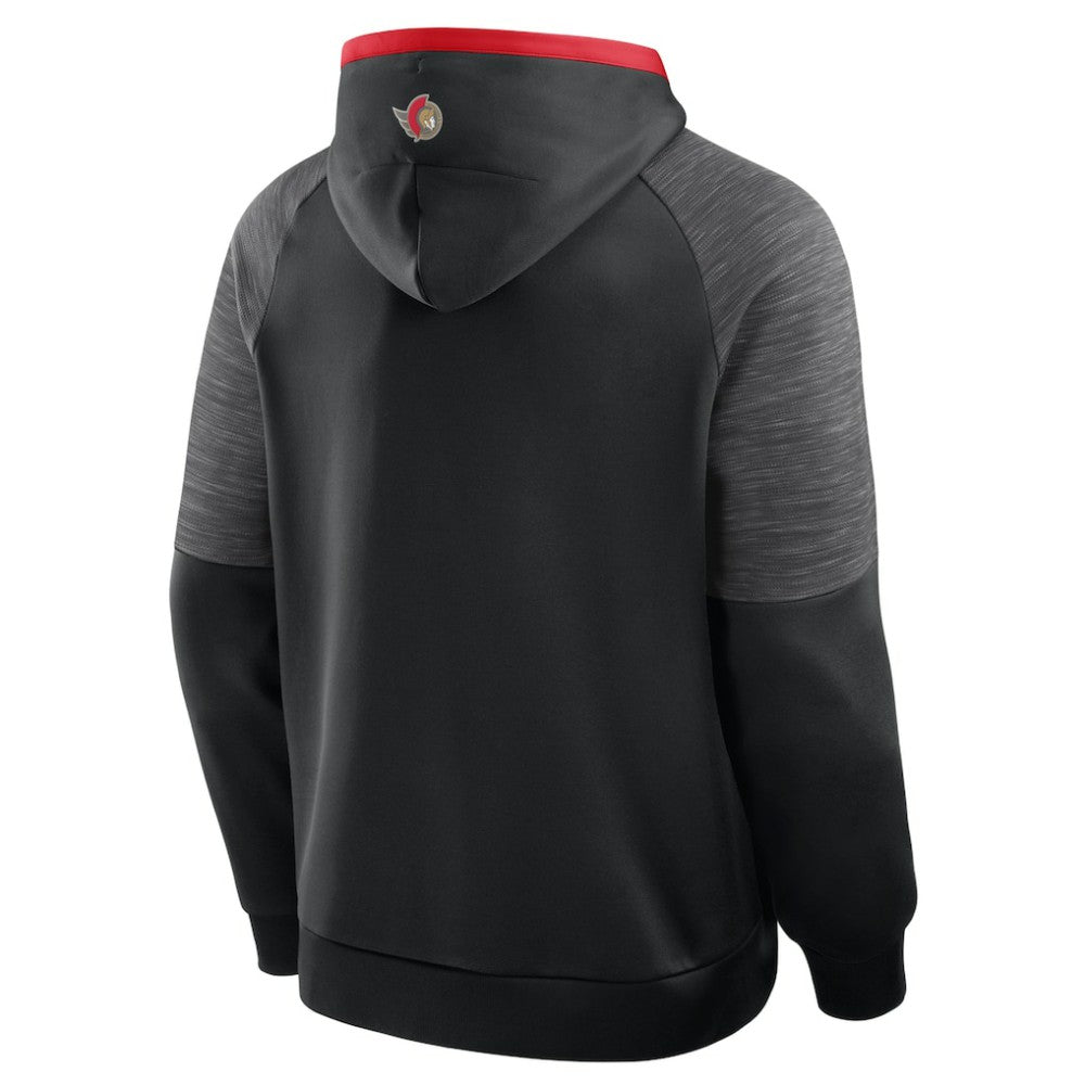 Ottawa Senators Fanatics Goaltender Defender Pullover Hoodie - Black | US 202756685