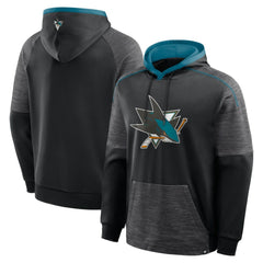San Jose Sharks Fanatics Goaltender Defender Pullover Hoodie - Black | US 202756688