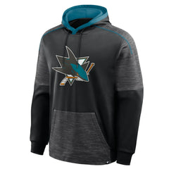 San Jose Sharks Fanatics Goaltender Defender Pullover Hoodie - Black | US 202756688