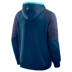 Seattle Kraken Fanatics Goaltender Defender Pullover Hoodie - Deep Sea Blue | US 202756689
