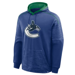 Vancouver Canucks Fanatics Goaltender Defender Pullover Hoodie - Blue | US 202756696