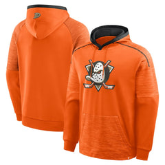 Anaheim Ducks Fanatics Goaltender Defender Pullover Hoodie - Orange | US 202756697