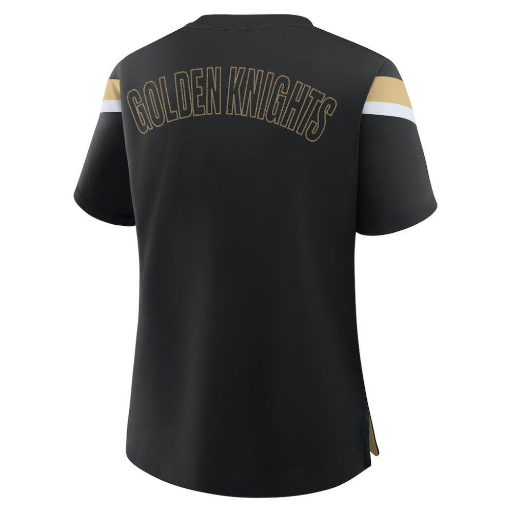 Vegas Golden Knights Fanatics Women's Offside Athena T-Shirt - Black | US 202756705