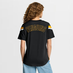 Pittsburgh Penguins Fanatics Women's Offside Athena T-Shirt - Black | US 202756706