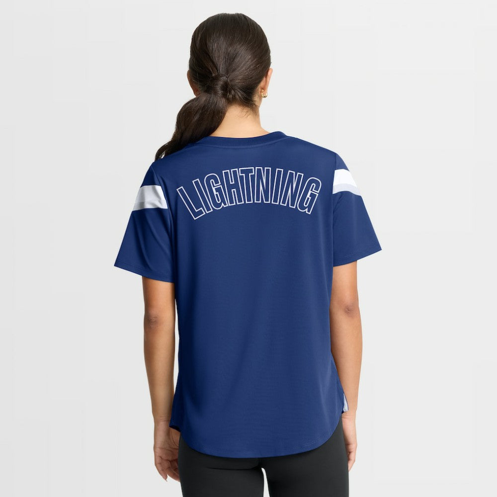 Tampa Bay Lightning Fanatics Women's Offside Athena T-Shirt - Blue | US 202756720