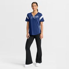 Tampa Bay Lightning Fanatics Women's Offside Athena T-Shirt - Blue | US 202756720