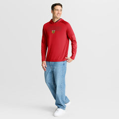 Chicago Blackhawks Fanatics Penalty Shot Long Sleeve Hoodie T-Shirt - Red | US 202756726