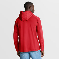 New Jersey Devils Fanatics Penalty Shot Long Sleeve Hoodie T-Shirt - Red | US 202756728