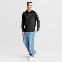 Vegas Golden Knights Fanatics Penalty Shot Long Sleeve Hoodie T-Shirt - Black | US 202756740