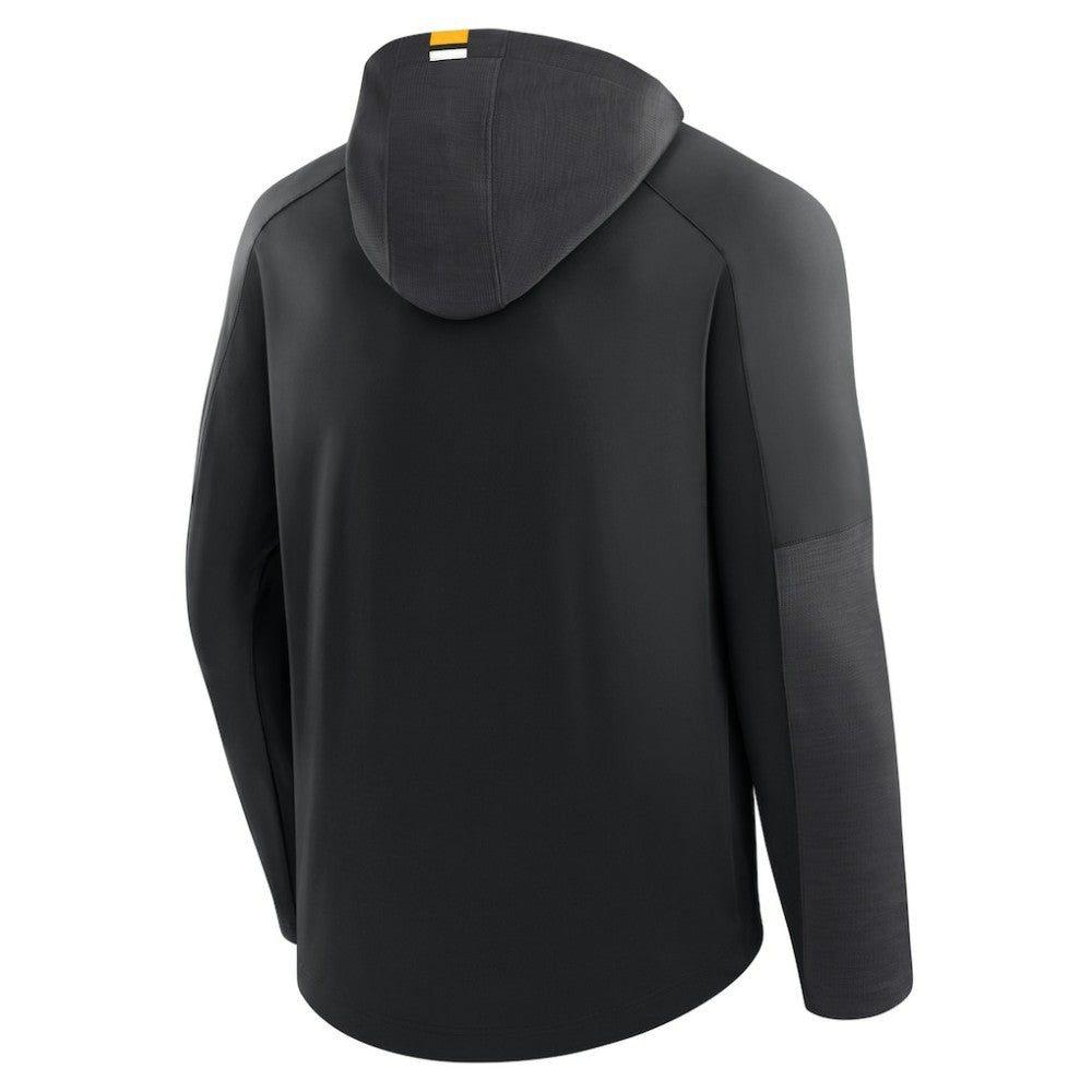 Pittsburgh Penguins Fanatics Penalty Shot Long Sleeve Hoodie T-Shirt - Black | US 202756741