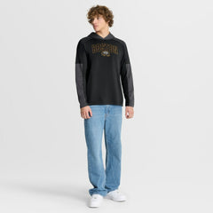 Boston Bruins Fanatics Penalty Shot Long Sleeve Hoodie T-Shirt - Black | US 202756742