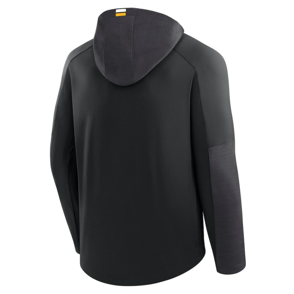 Boston Bruins Fanatics Penalty Shot Long Sleeve Hoodie T-Shirt - Black | US 202756742
