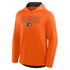 Philadelphia Flyers Fanatics Penalty Shot Long Sleeve Hoodie T-Shirt - Orange | US 202756744