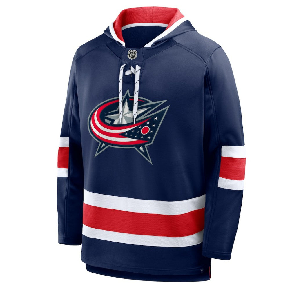 Columbus Blue Jackets Fanatics Prime Time Fleece Hoodie - Navy | US 202756754