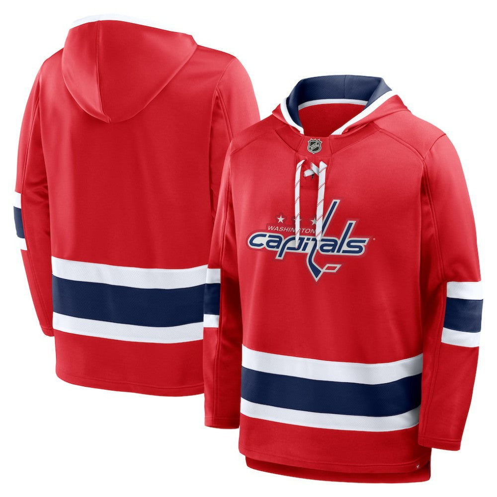 Washington Capitals Fanatics Prime Time Fleece Hoodie - Red | US 202756755