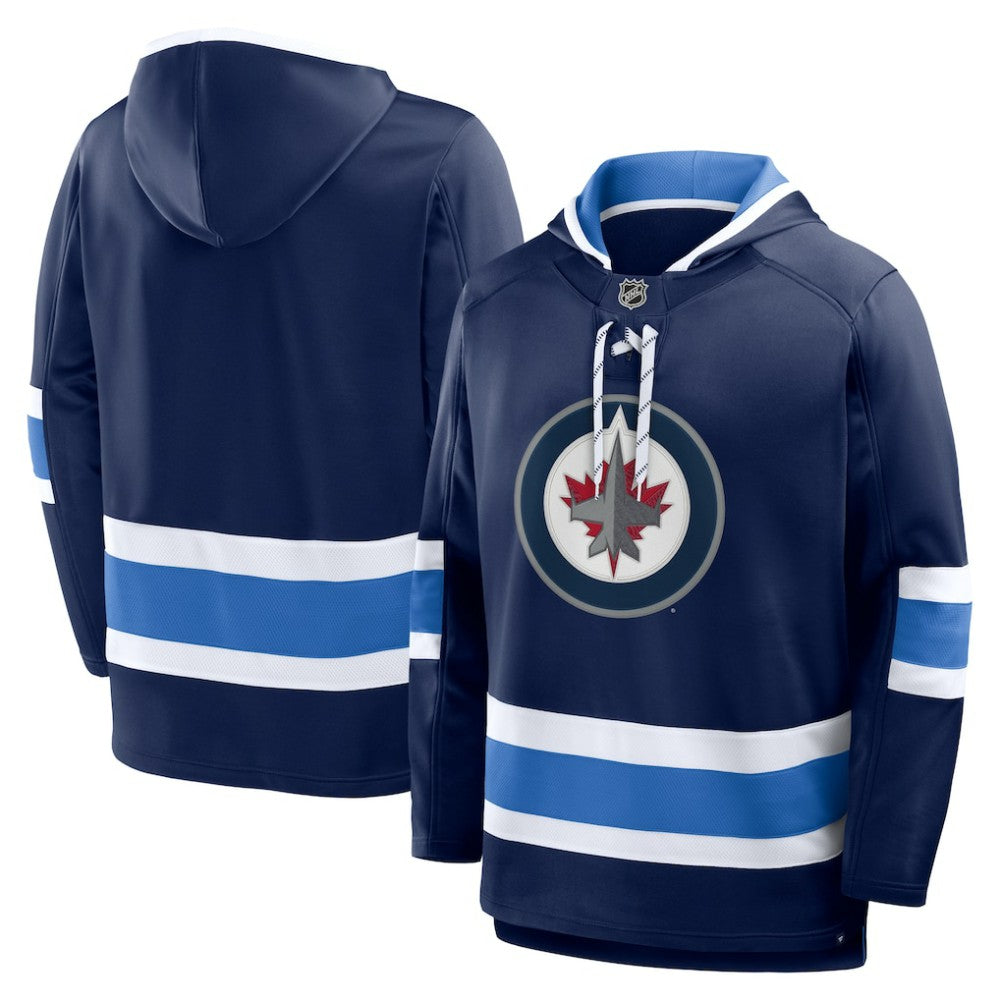 Winnipeg Jets Fanatics Prime Time Fleece Hoodie - Navy | US 202756758