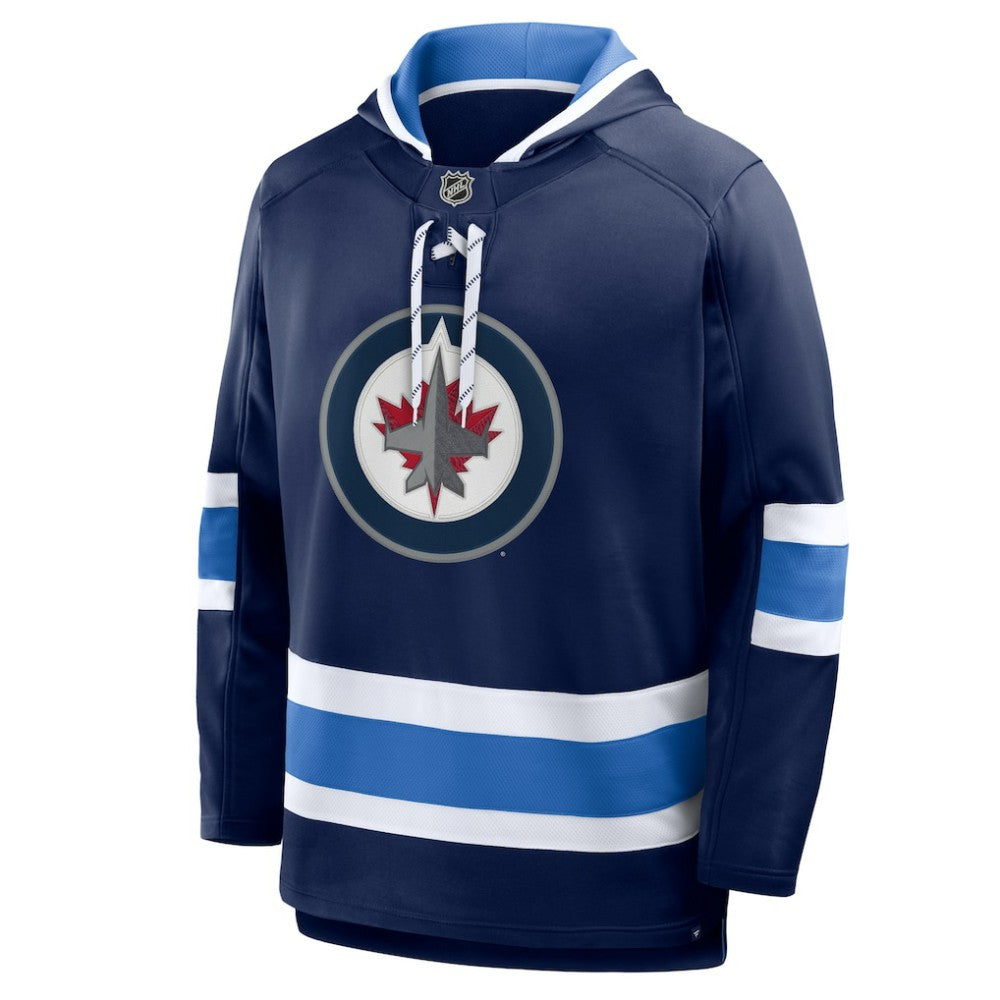 Winnipeg Jets Fanatics Prime Time Fleece Hoodie - Navy | US 202756758