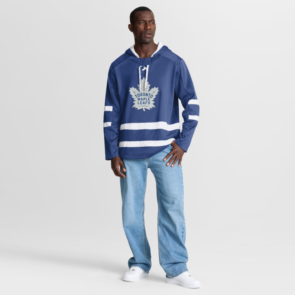 Toronto Maple Leafs Fanatics Prime Time Fleece Hoodie - Blue | US 202756761