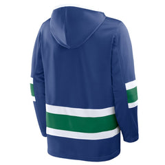 Vancouver Canucks Fanatics Prime Time Fleece Hoodie - Blue | US 202756762