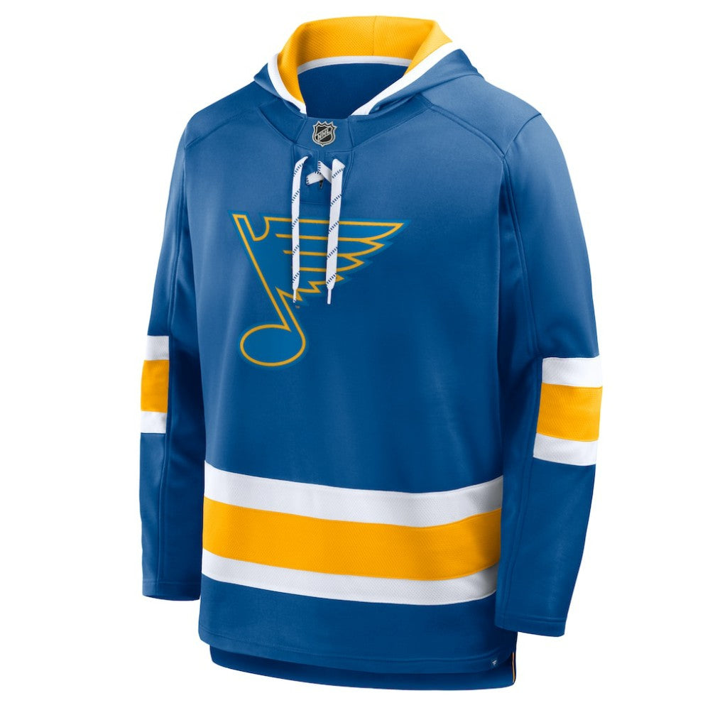 St. Louis Blues Fanatics Prime Time Fleece Hoodie - Blue | US 202756763