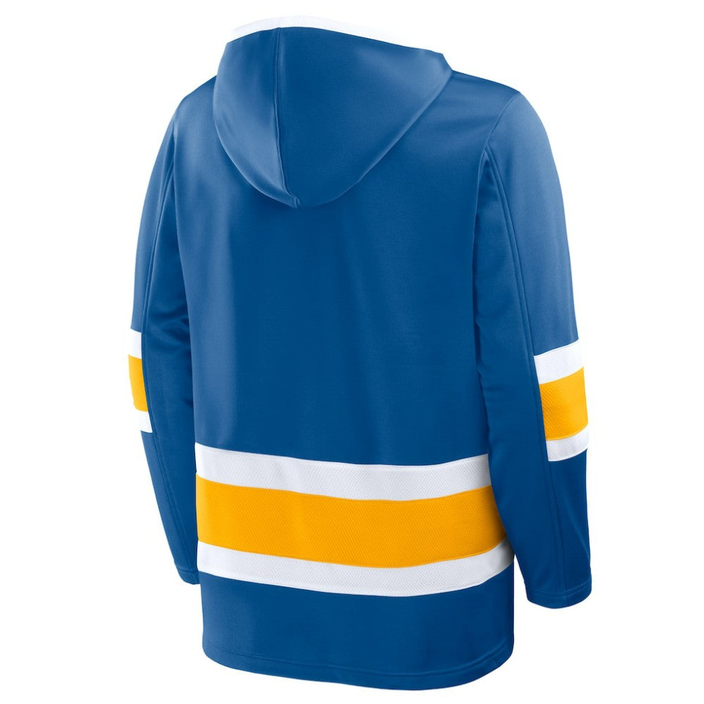 St. Louis Blues Fanatics Prime Time Fleece Hoodie - Blue | US 202756763