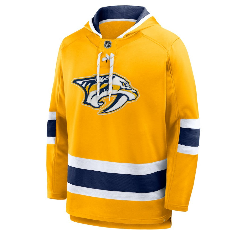 Nashville Predators Fanatics Prime Time Fleece Hoodie - Gold | US 202756768