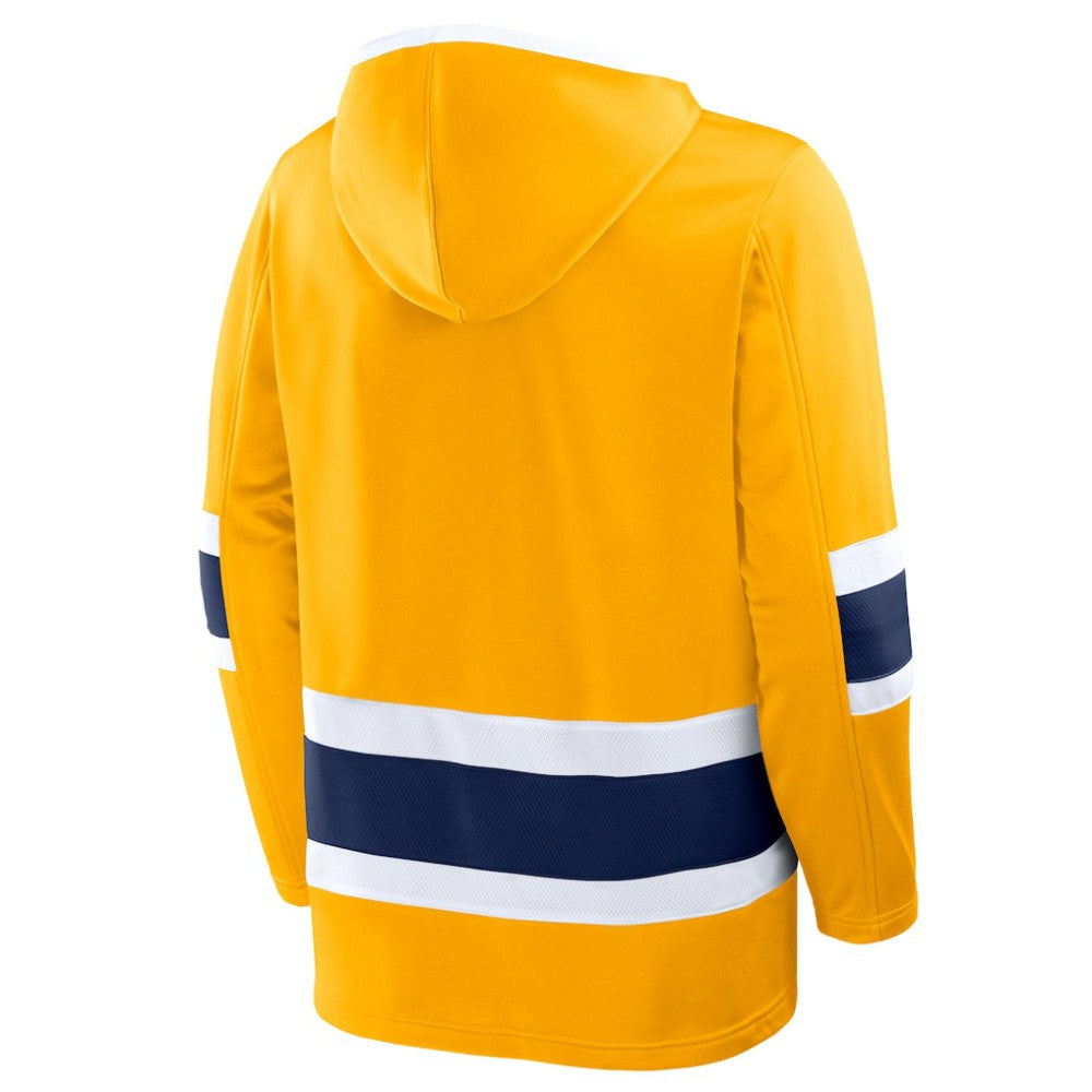 Nashville Predators Fanatics Prime Time Fleece Hoodie - Gold | US 202756768
