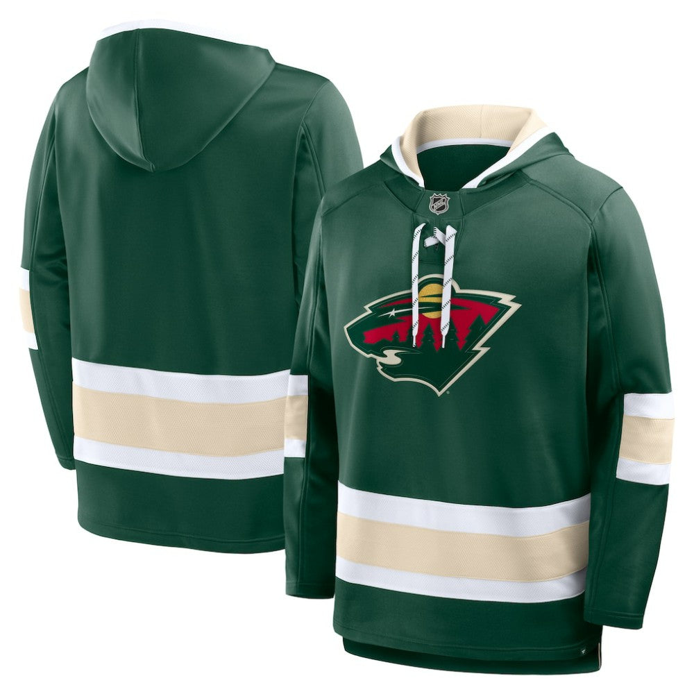 Minnesota Wild Fanatics Prime Time Fleece Hoodie - Green | US 202756769
