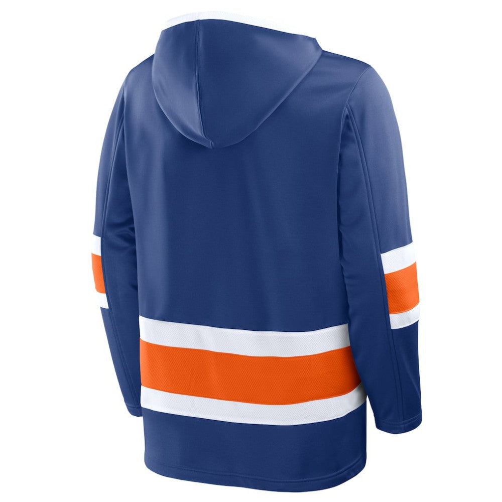Edmonton Oilers Fanatics Prime Time Fleece Hoodie - Royal | US 202756770