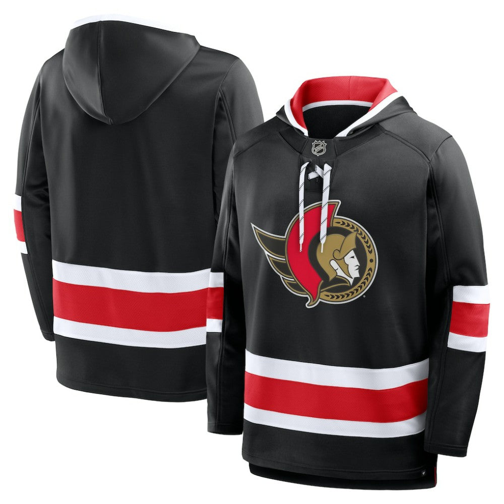 Ottawa Senators Fanatics Prime Time Fleece Hoodie - Black | US 202756774