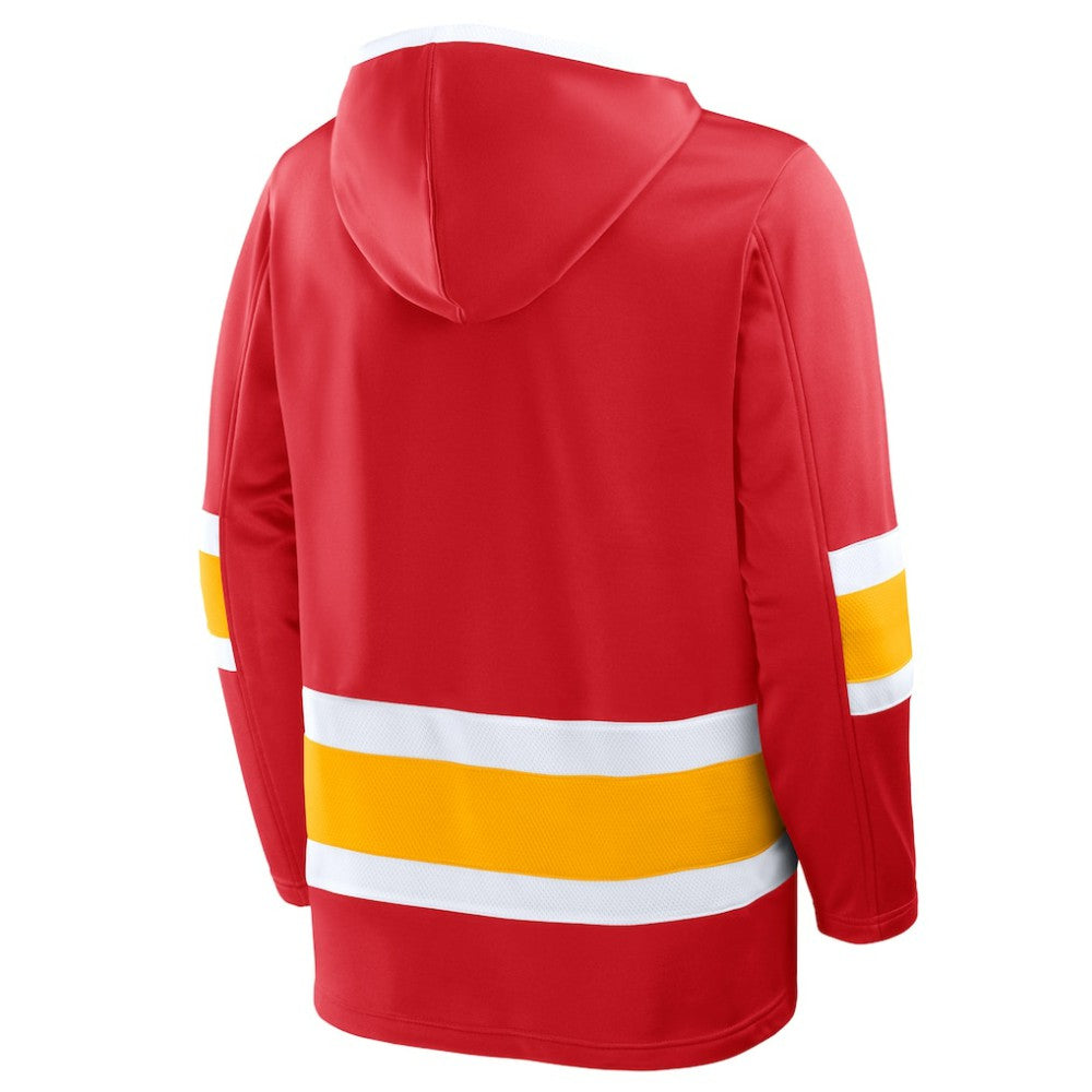 Calgary Flames Fanatics Prime Time Fleece Hoodie - Red | US 202756775