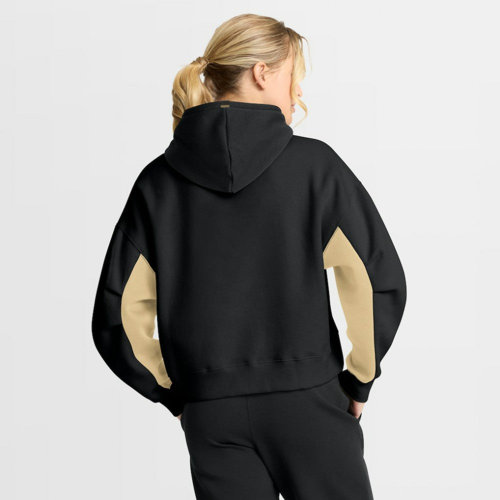 Vegas Golden Knights Fanatics Women's Back Check Boxy Hoodie - Black | US 202756869