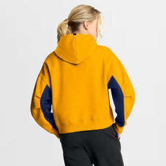 Nashville Predators Fanatics Women's Back Check Boxy Hoodie - Gold | US 202756875