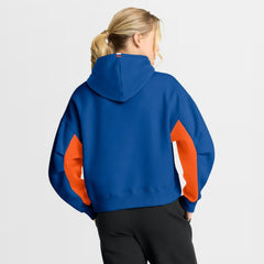 New York Islanders Fanatics Women's Back Check Boxy Hoodie - Royal | US 202756880