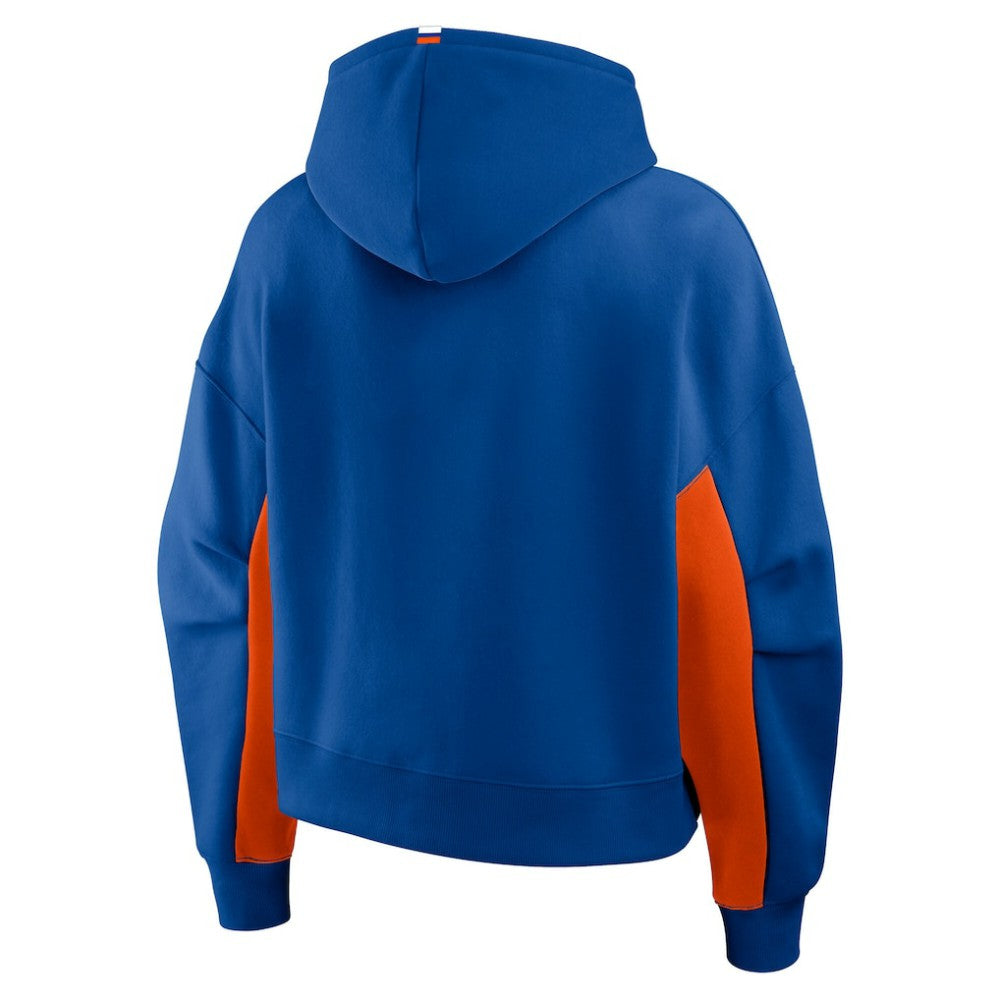 New York Islanders Fanatics Women's Back Check Boxy Hoodie - Royal | US 202756880