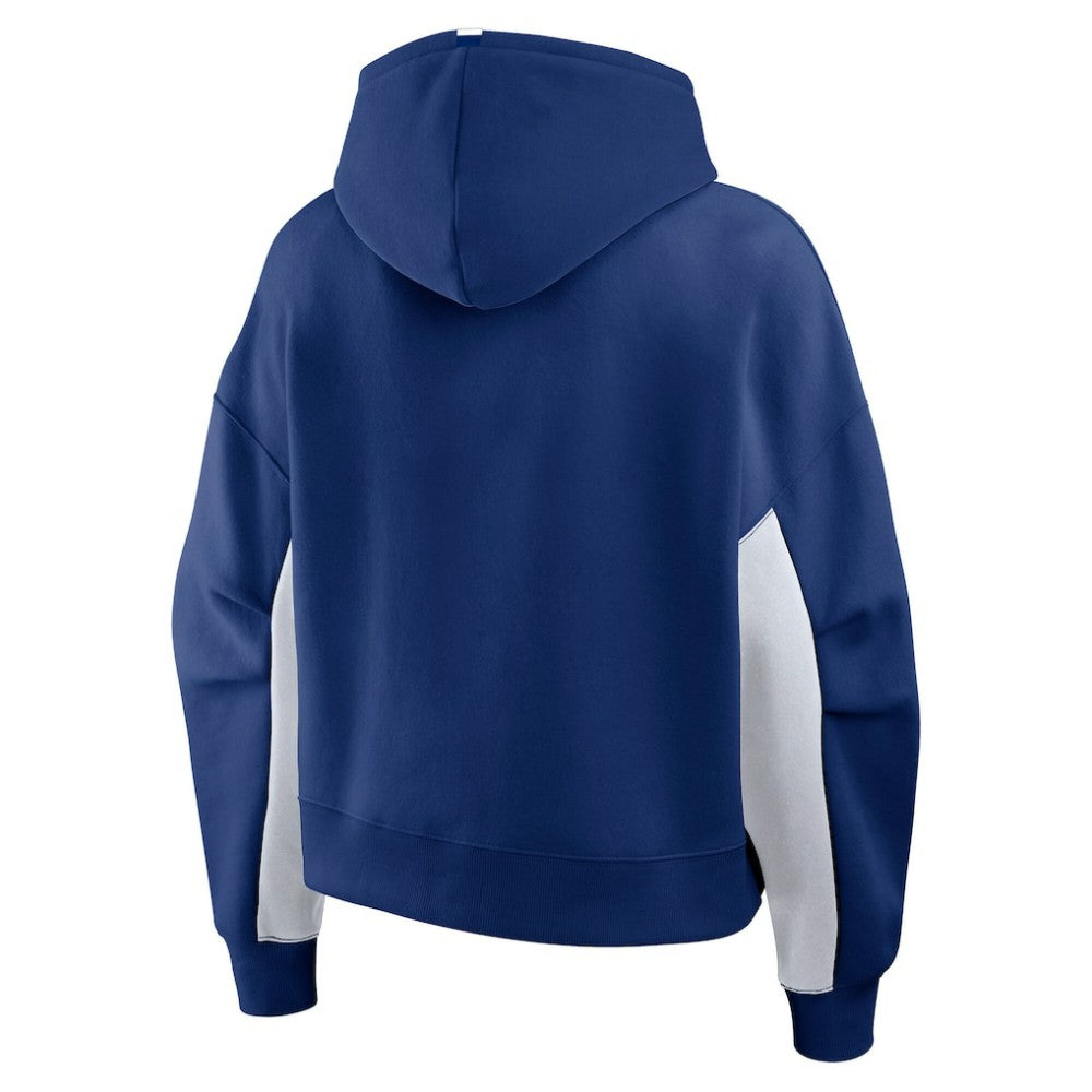 Tampa Bay Lightning Fanatics Women's Back Check Boxy Hoodie - Blue | US 202756881