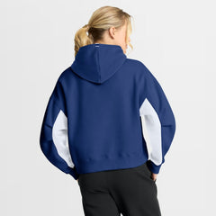 Toronto Maple Leafs Fanatics Women's Back Check Boxy Hoodie - Blue | US 202756882