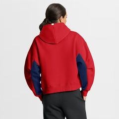 Florida Panthers Fanatics Women's Back Check Boxy Hoodie - Red | US 202756885