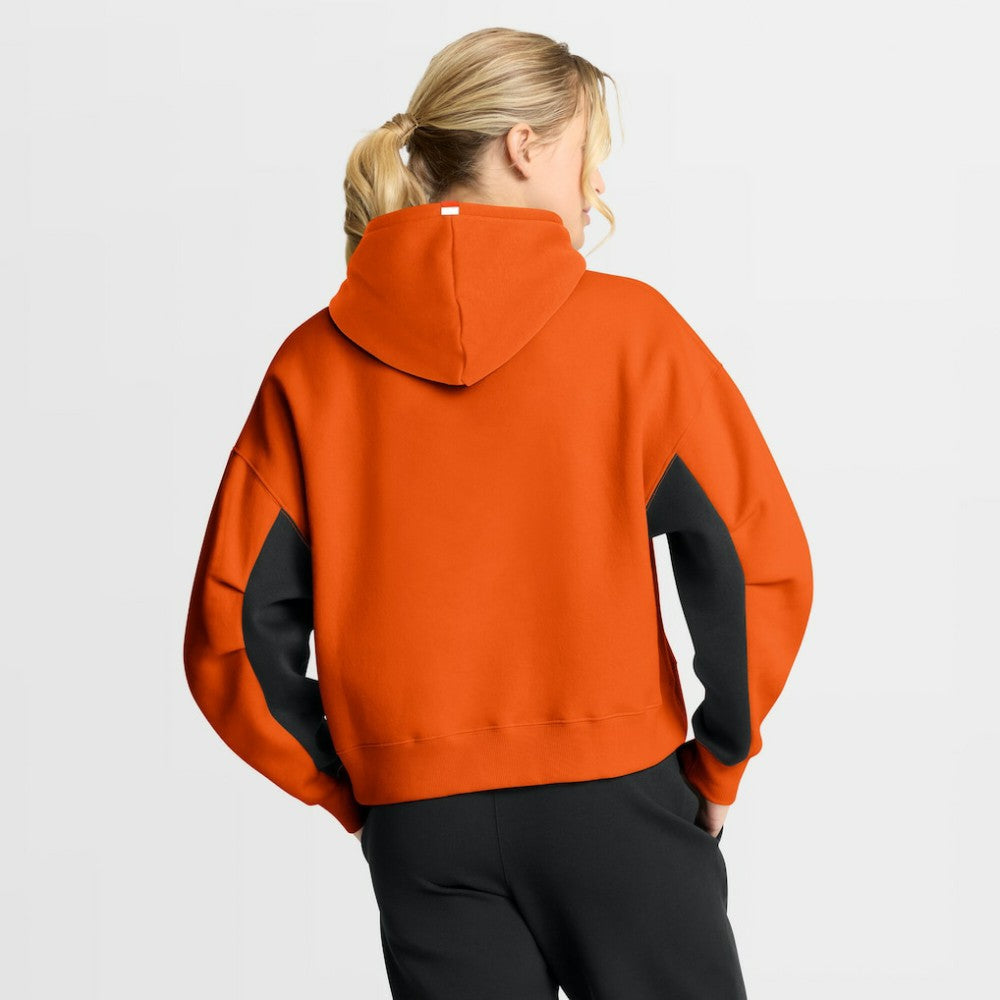 Philadelphia Flyers Fanatics Women's Back Check Boxy Hoodie - Orange | US 202756886