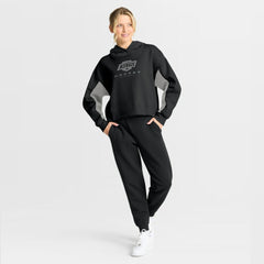 Los Angeles Kings Fanatics Women's Back Check Boxy Hoodie - Black | US 202756890