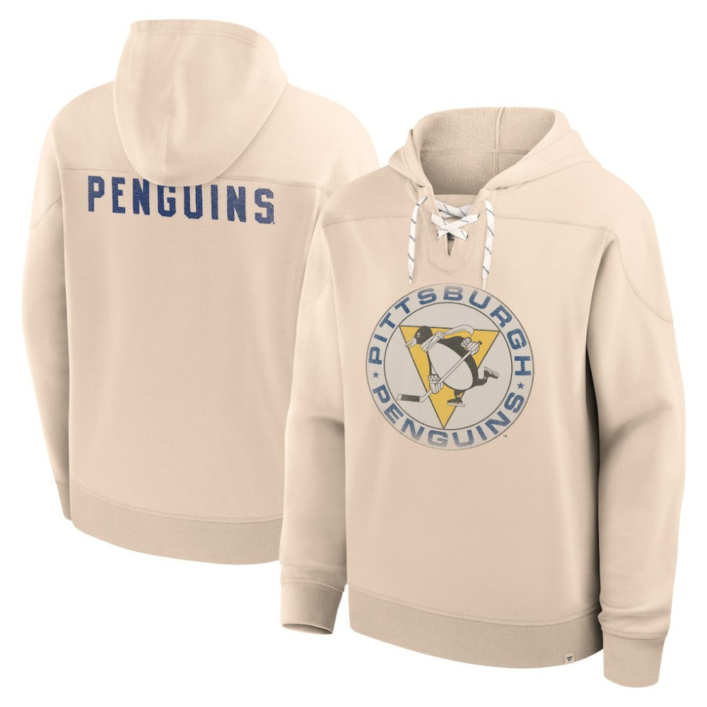 Pittsburgh Penguins Fanatics Vintage Hoodie - Cream | US 202756928