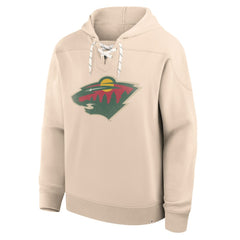 Minnesota Wild Fanatics Vintage Hoodie - Cream | US 202756929